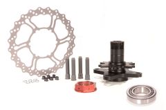 RCV FSAE Front Wheel Hub, Bearing & 9" Brake Kit