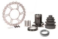 RCV FSAE Rear Wheel Hub, Bearing & 220mm @ 4mm Brake Kit