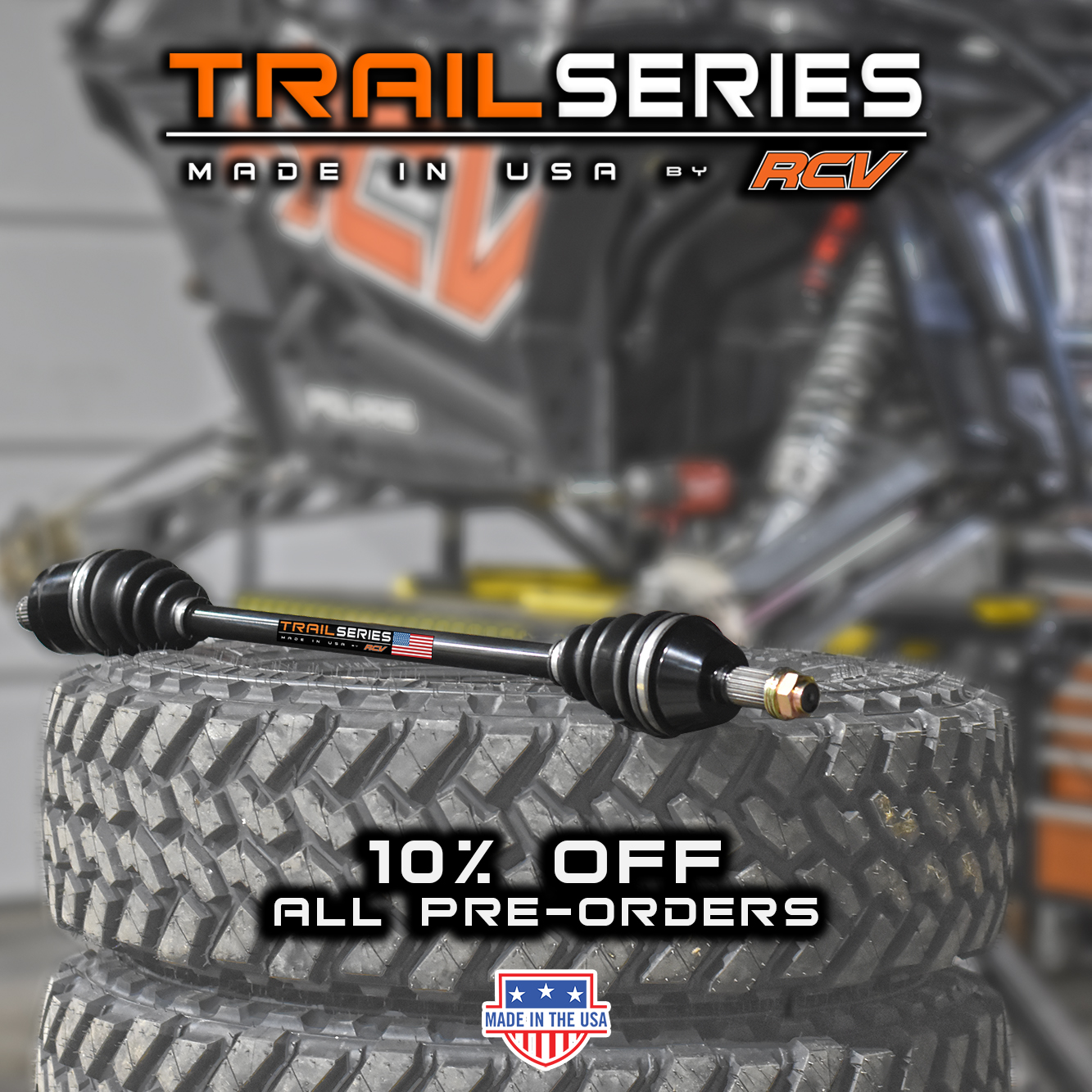 Introducing the Trail Series UTV axle by RCV